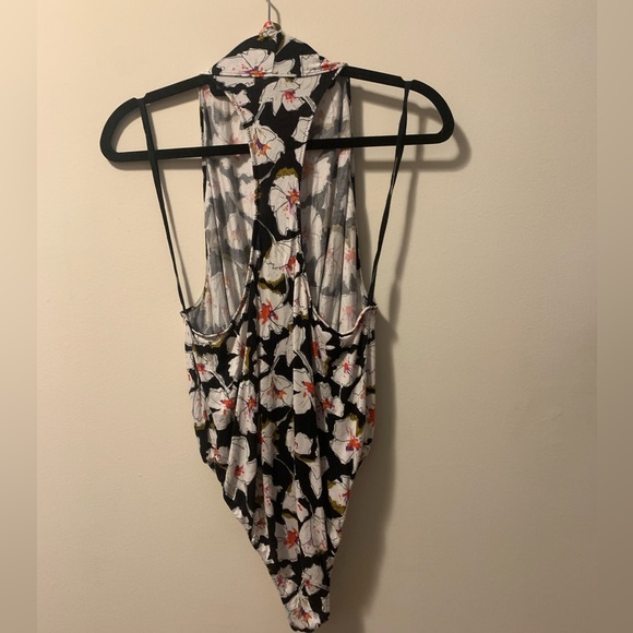 Free People Intimately Super Soft Floral Sure Please Bodysuit | Large - Picture 7 of 10